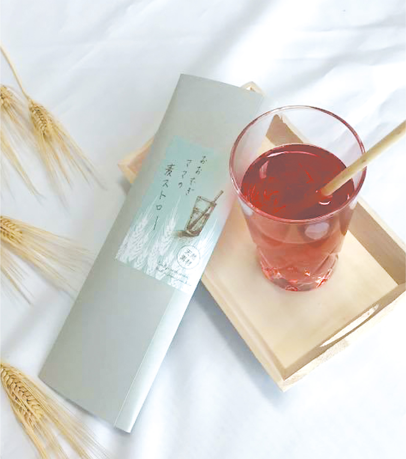 (株)大麦倶楽部様「おおむぎママの麦ストロー」パッケージ制作