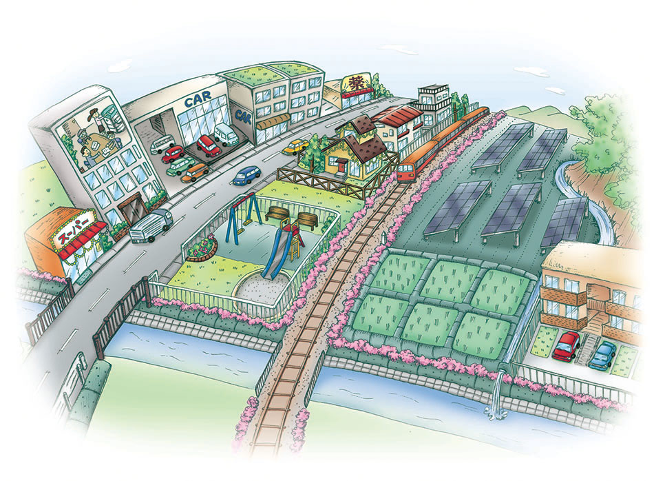 (株)白崎コーポレーション様　イラスト制作