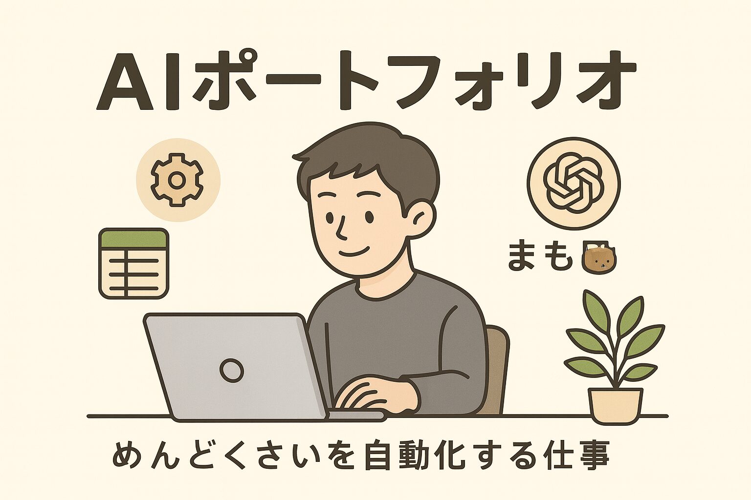 めんどくさいを自動化する仕事